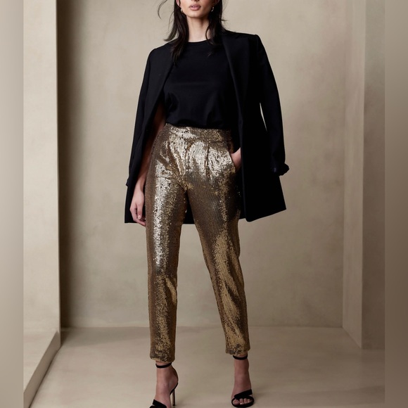 Banana Republic Pants - Banana Republic Ulla Sequin Pant